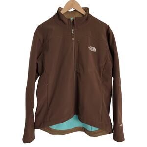 The North Face Apex Brown Softshell Fleece Lined Jacket Women’s XL